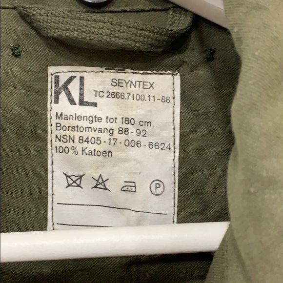 Dutch army kl seyntex jacket like new, 3 sizes - Picture 2 of 10